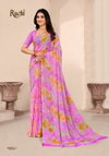 Star Chiffon 204 By Ruchi Chiffon Daily Wear Saree Wholesale Market In Surat